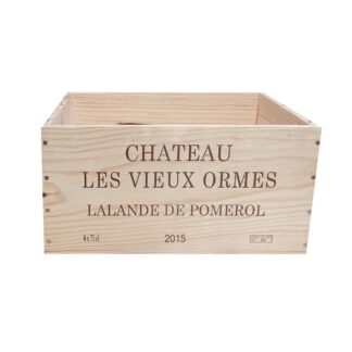 Château Les vieux Ormes - Weinkiste