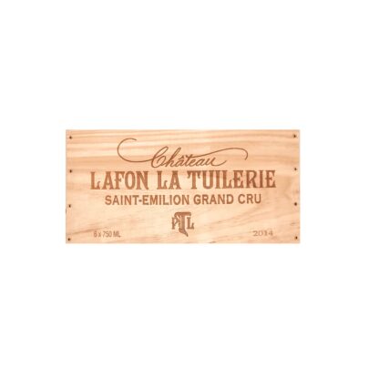 Château Lafon la Tuilerie - Weinkisten Seitenbretter