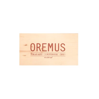 Oremus - Weinkisten Seitenbrett