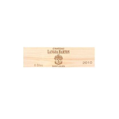 Château Langoa Barton - Weinkisten Frontbrett