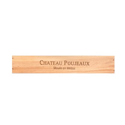 Château Poujeaux - Seitenbretter