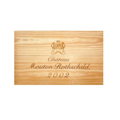 Château Mouton Rothschild 2002 - Jahrgagsbrett