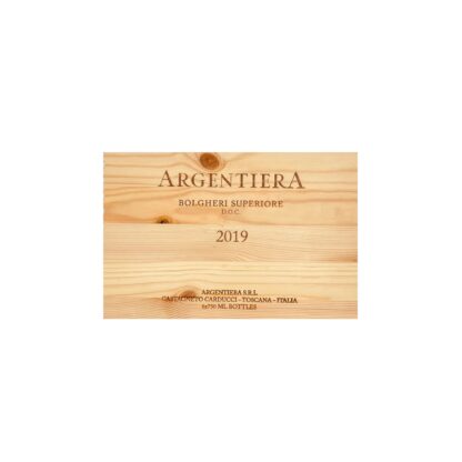 Argentiera - Weinkisten Frontbrett