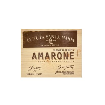 Tanita Santa Maria Amarone - Weinkistendeckel