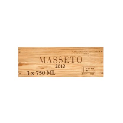 Masseto III - Weinkisten Frontbrett